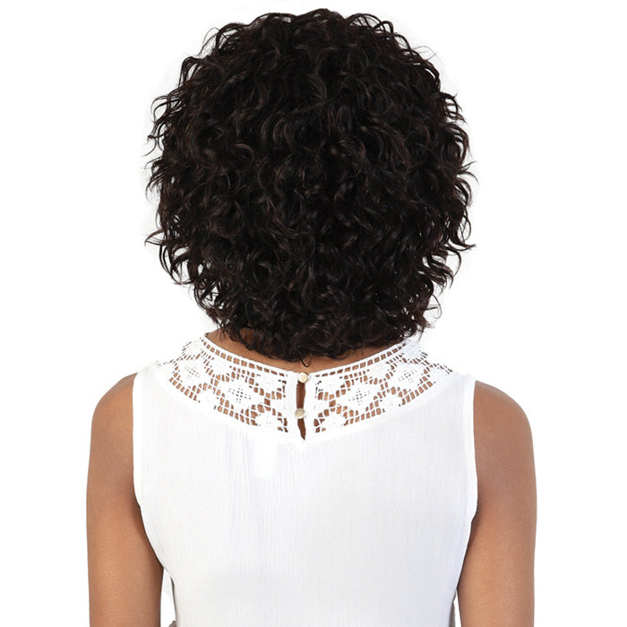 Beshe Peruvian Remi Natural Glueless 100% Virgin Remi Human Hair Crown Lace Top Hand-Tied Wig - HHC.FIA