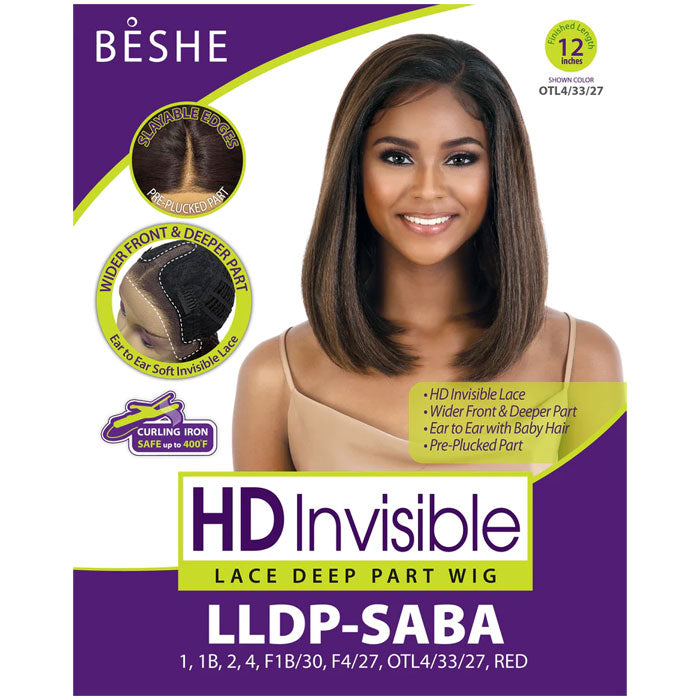Beshe HD Lace Deep Part Lace Wig - LLDP-SABA