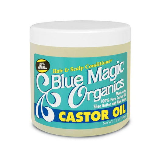 Blue Magic Organics Castor Oil 12 oz