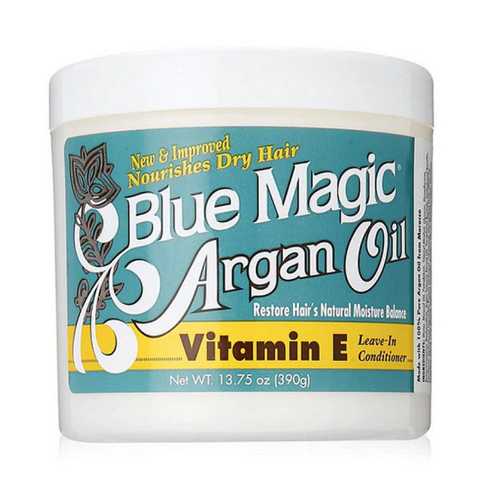 Blue Magic Argan Oil Vitamin E leave In Conditioner 13.75 oz
