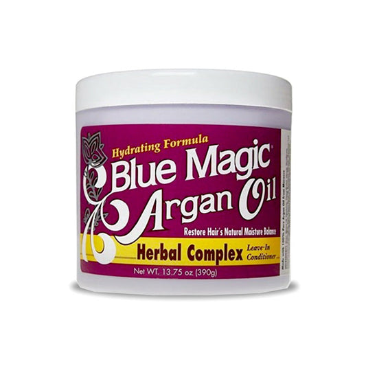 Blue Magic Argan Oil Leave In Conditioner - HERBAL COMPLEX 13.75 oz