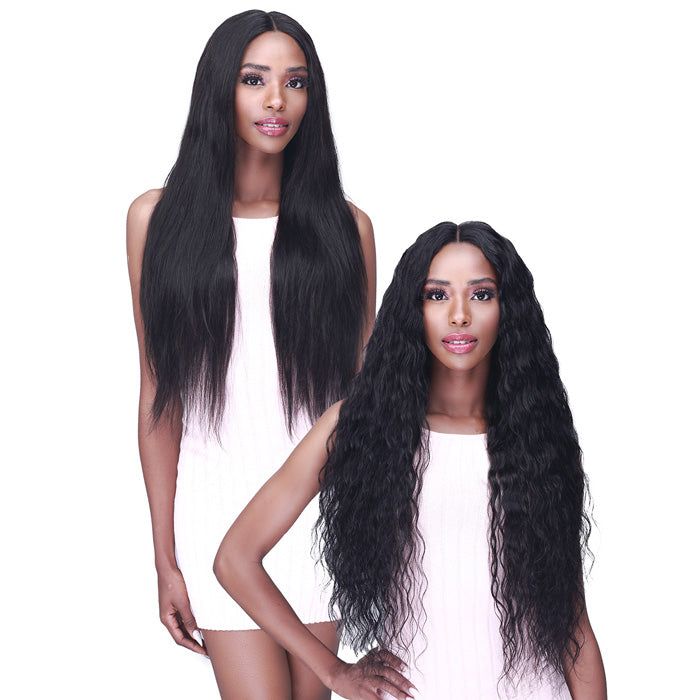Bobbi Boss Bundle 100% Unprocessed Wet & Wavy Lace Part Closure - WW SPANISH WAVE 10"