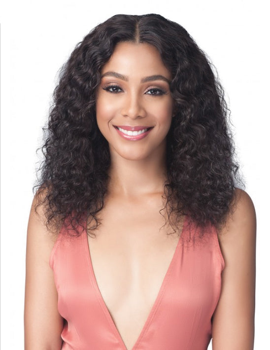 Bobbi Boss Unprocessed Virgin Remy Bundle Hair Full Lace Wig BNGLWNC20 Natural Curl 20"
