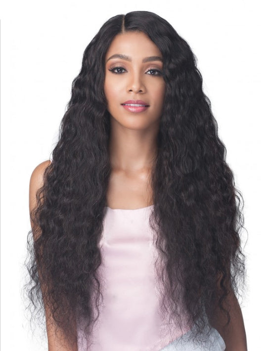 Bobbi Boss Unprocessed Virgin Remy Bundle Hair Full Lace Wig BNGLWNC32 Natural Curl 32"
