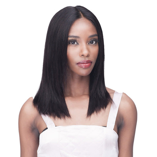 Bobbi Boss 100% Unprocessed Remy HD Lace Bundle Hair Wig -STRAIGHT 16"