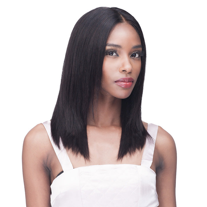 Bobbi Boss 100% Unprocessed Remy HD Lace Bundle Hair Wig -STRAIGHT 16"