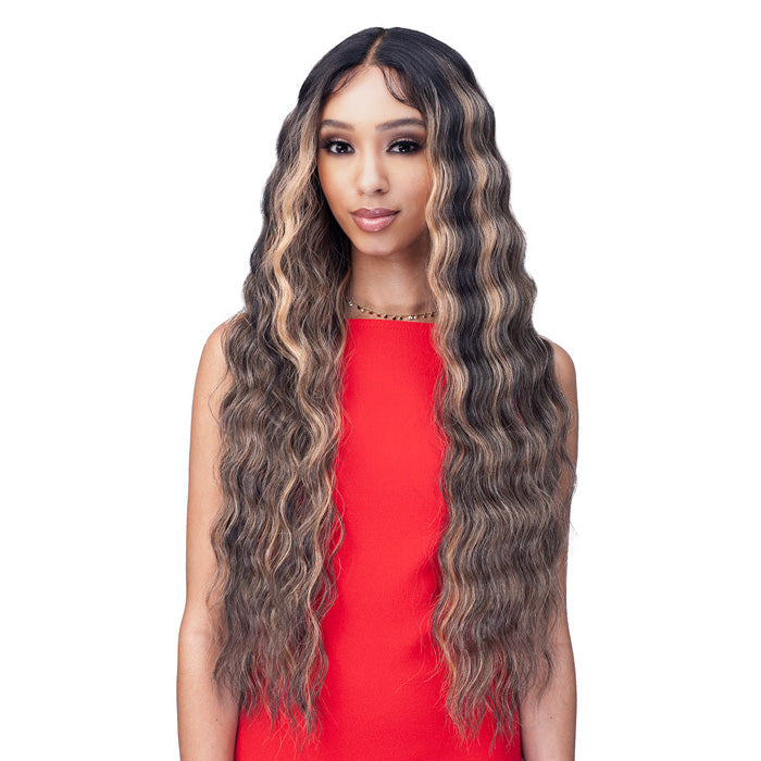 Bobbi Boss Miss Origin DesignerMix Human Hair Blend HD Lace Part Wig - MOLP002 KABA