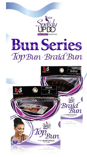 Bobbi Boss Speedy Up Do Braid Bun DOUBLE RAINBOW [D]