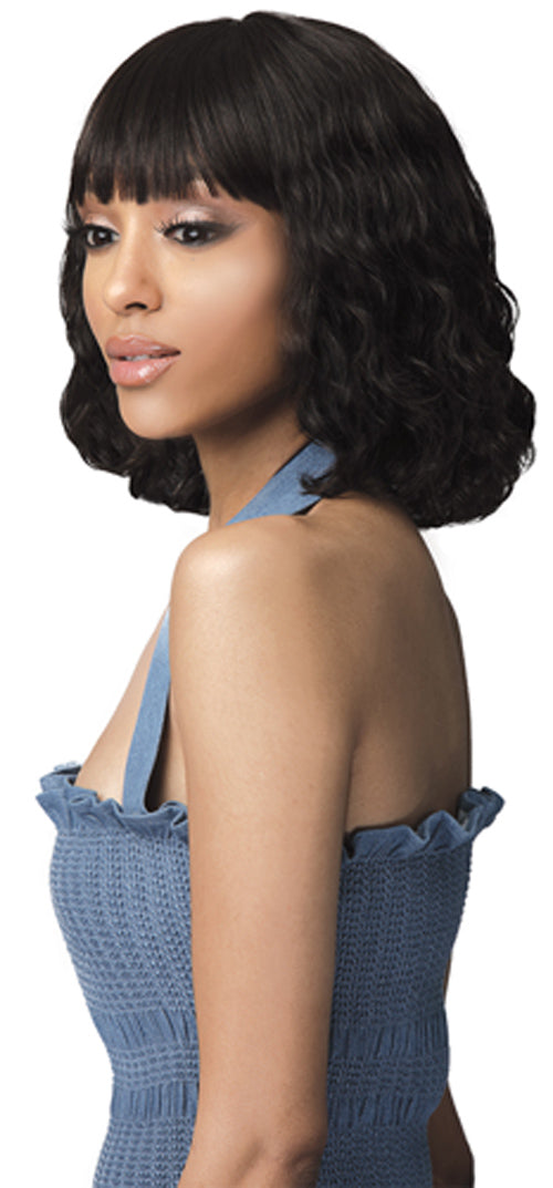 Bobbi Boss Unprocessed Human Hair Wig MH1281 ROSLYN