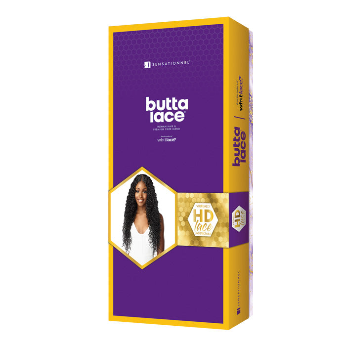 Sensationnel Human Hair Blend Butta HD Lace Front Wig BOHEMIAN 28