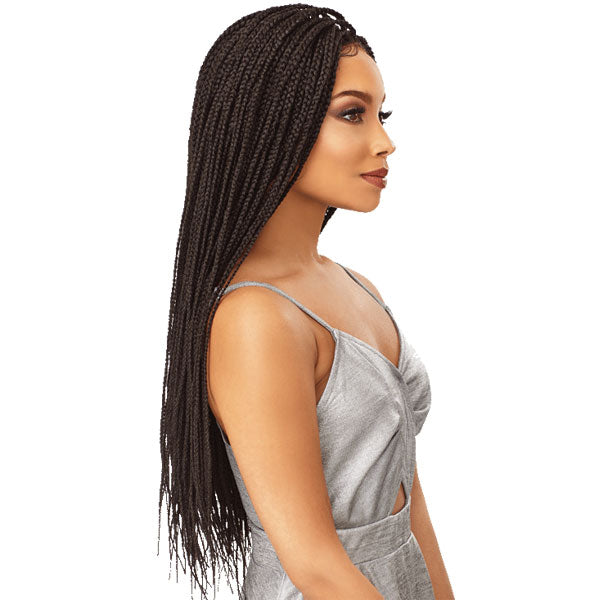 Sensationnel Cloud 9 Synthetic 4x4 Part Swiss Lace Wig BOX BRAID SMALL