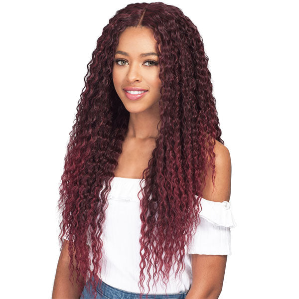 Bobbi Boss Miss Origin Designer Mix 12A Weave Bundle - NATURAL BRAZILIAN WAVE 3 PCS + Free Closure
