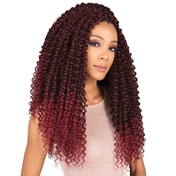 Bobbi Boss Pre-Looped Crochet Braid - BRAZILIAN WATER WAVE 22"