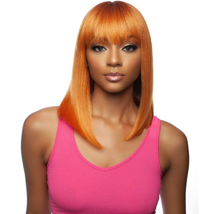 Mane Concept Brown Sugar Human Hair Blend Full Wig - RIHANNA BOB 02