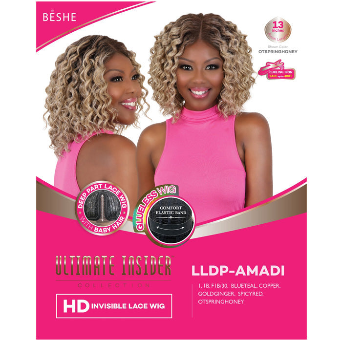 Beshe Ultimate Insider Glueless HD Deep Lace Part Wig - LLDP-AMADI