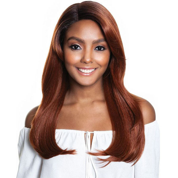 Brown Sugar Human Hair StyleMix Flat & Lay Lace Front Wig BSL201 LEMONGRASS