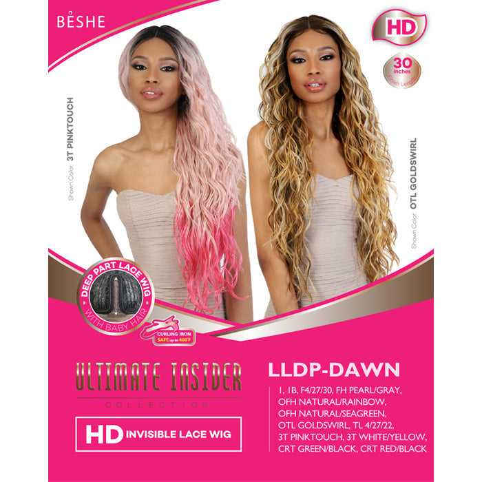 Beshe Ultimate Insider HD Invisible Lace Deep Part Wig - LLDP-DAWN