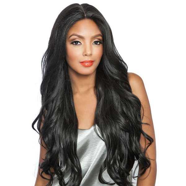 Brown Sugar Human Hair StyleMix Versatile Lace Front Wig BSX02 LOOSE WAVE 28 Inch