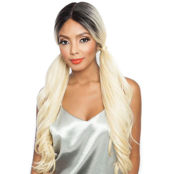 Brown Sugar Human Hair StyleMix Versatile Lace Front Wig BSX02 LOOSE WAVE 28 Inch