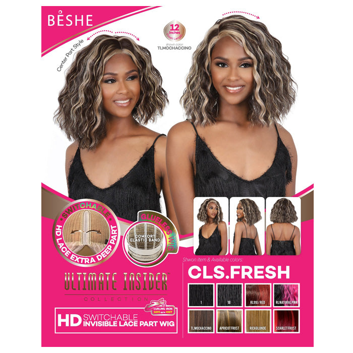 Beshe Ultimate Insider Glueless Switchable HD Lace Part Wig - CLS.FRESH