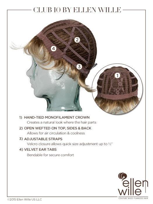 Club 10 | Synthetic Wig (Mono Crown)