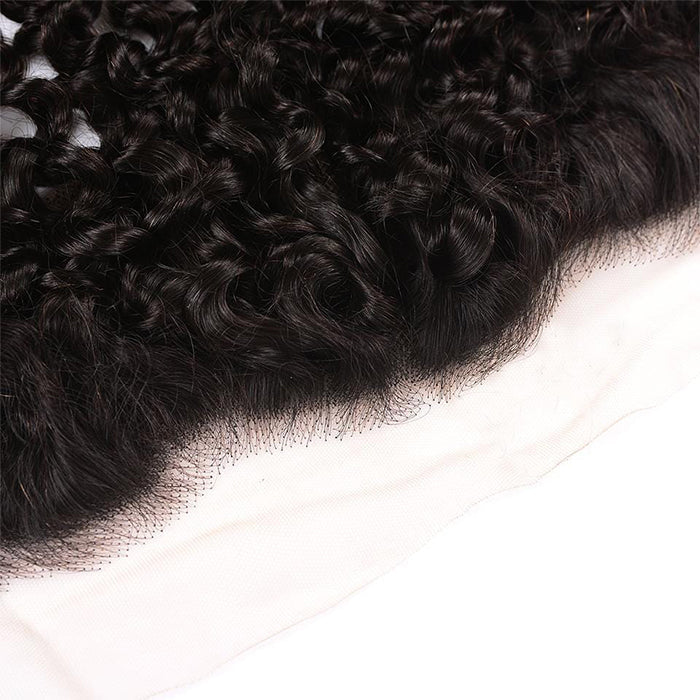 Brazilian Curly Hair 4 Bundles with 13*4 Lace Frontal Virgin Human Hair