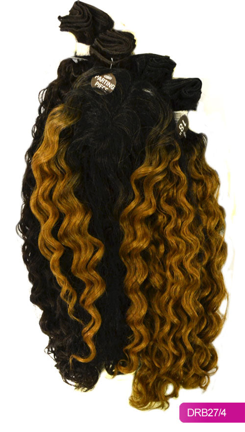 Outre Duo Batik Weave DOMINICAN CURLY 5 Pcs (1 Pack Solution)