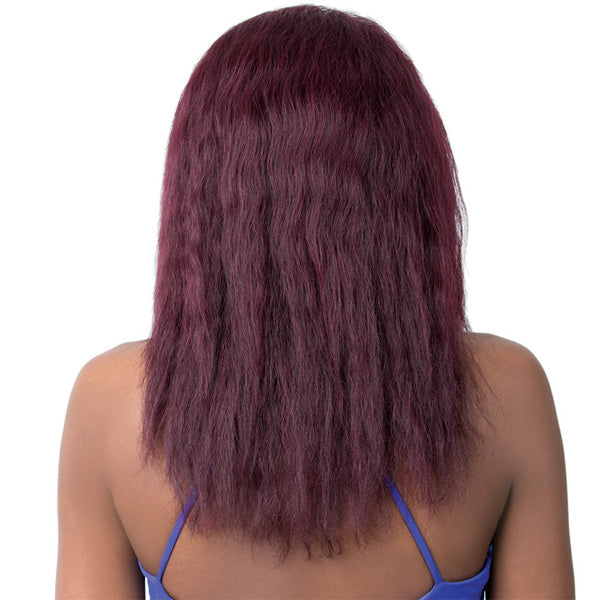 It's a Wig Human Hair Salon Remi Swiss Lace Front Wig - HH S LACE WET N WAVY DEEP