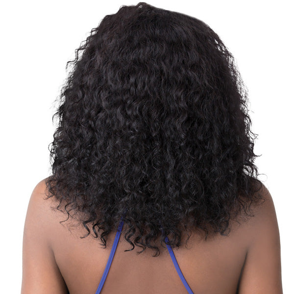 It's a Wig Human Hair Salon Remi Swiss Lace Front Wig - HH S LACE WET N WAVY DEEP