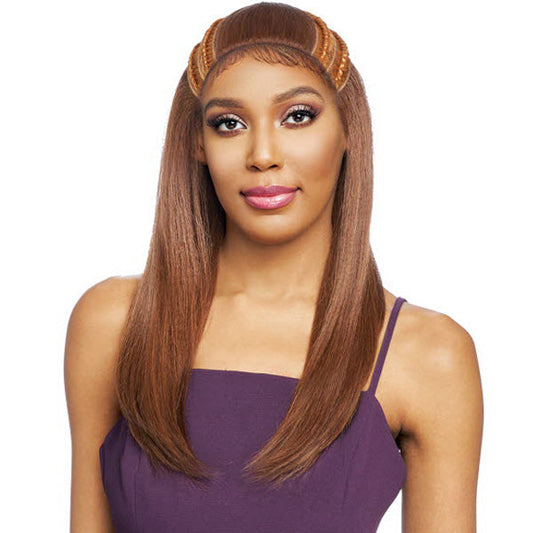 Vanessa Human Hair Blend Designer Lace Front Wig - TJ3 DESTINY