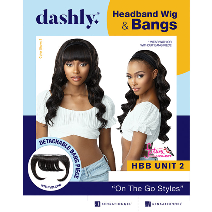 Sensationnel Dashly Headband Wig & Bangs - HBB UNIT 2