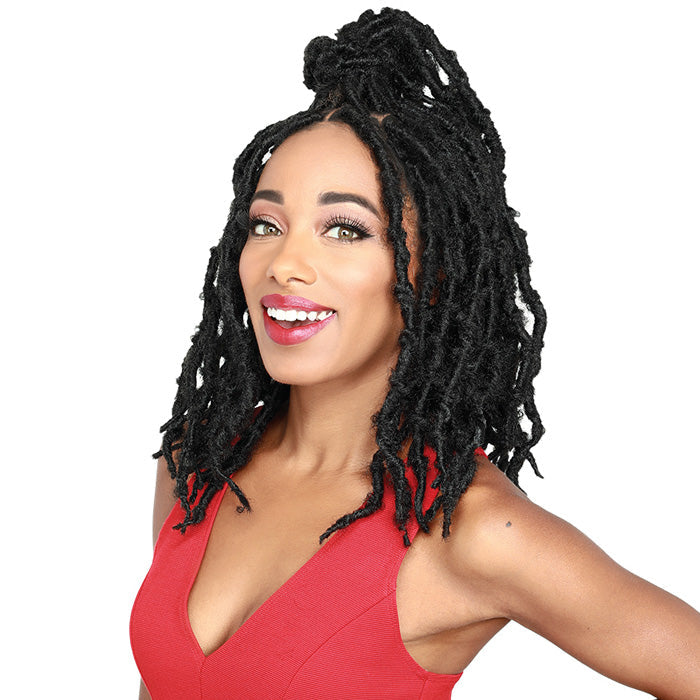Zury Sis Knotless Braided 4x5 Free Part Lace Front Wig - DIVA LACE BUTTERFLY LOC SHORT