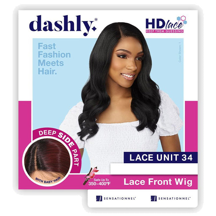 Sensationnel Dashly HD Lace Front Wig - LACE UNIT 34