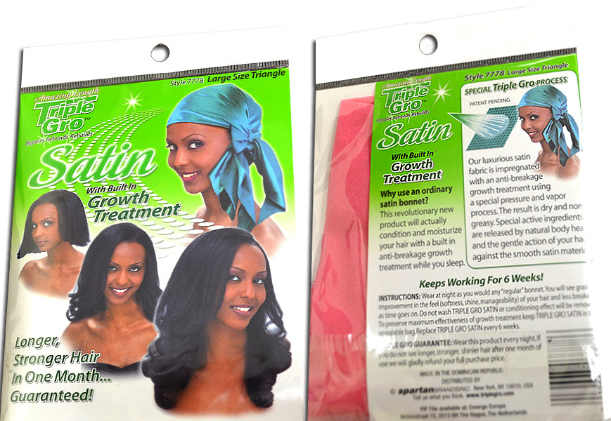 Triple Gro Satin Large Size Triangle 7778