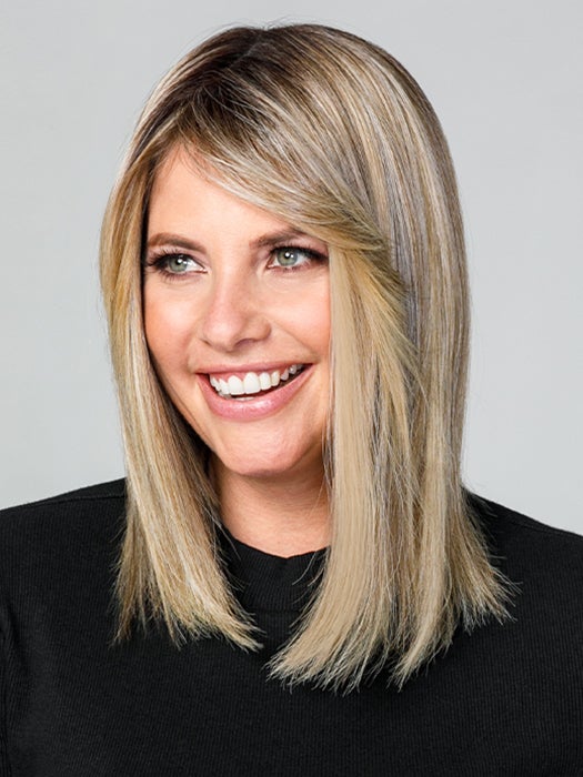 easiPart T HD 12" | Synthetic Hair Topper (Mono Top)