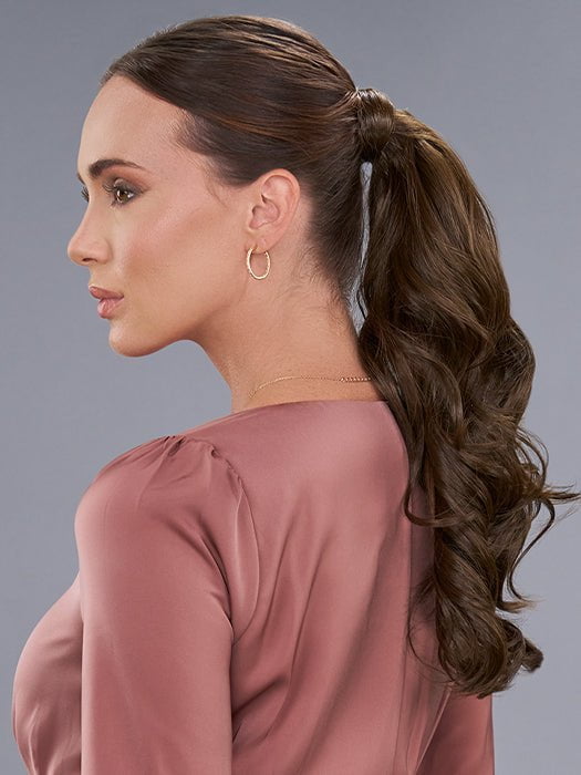 EasiPony Medium Wavy HD | Synthetic Ponytail
