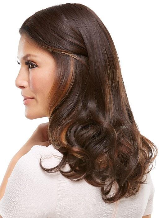 easiPart HD XL 18" | HF Synthetic Hair Topper (Mono Top)