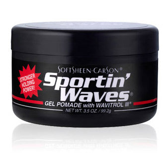 Sportin' Waves Pomade- Regular 3.5 oz