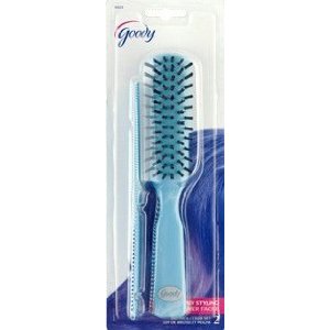 Goody Tufted Nylon Brush & Comb Set #05223