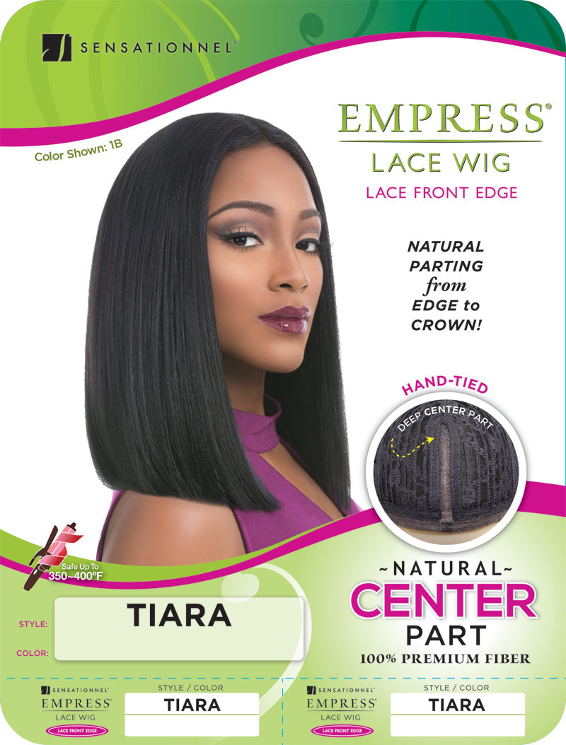 Sensationnel Empress Natural Center Deep Part Lace Wig - TIARA