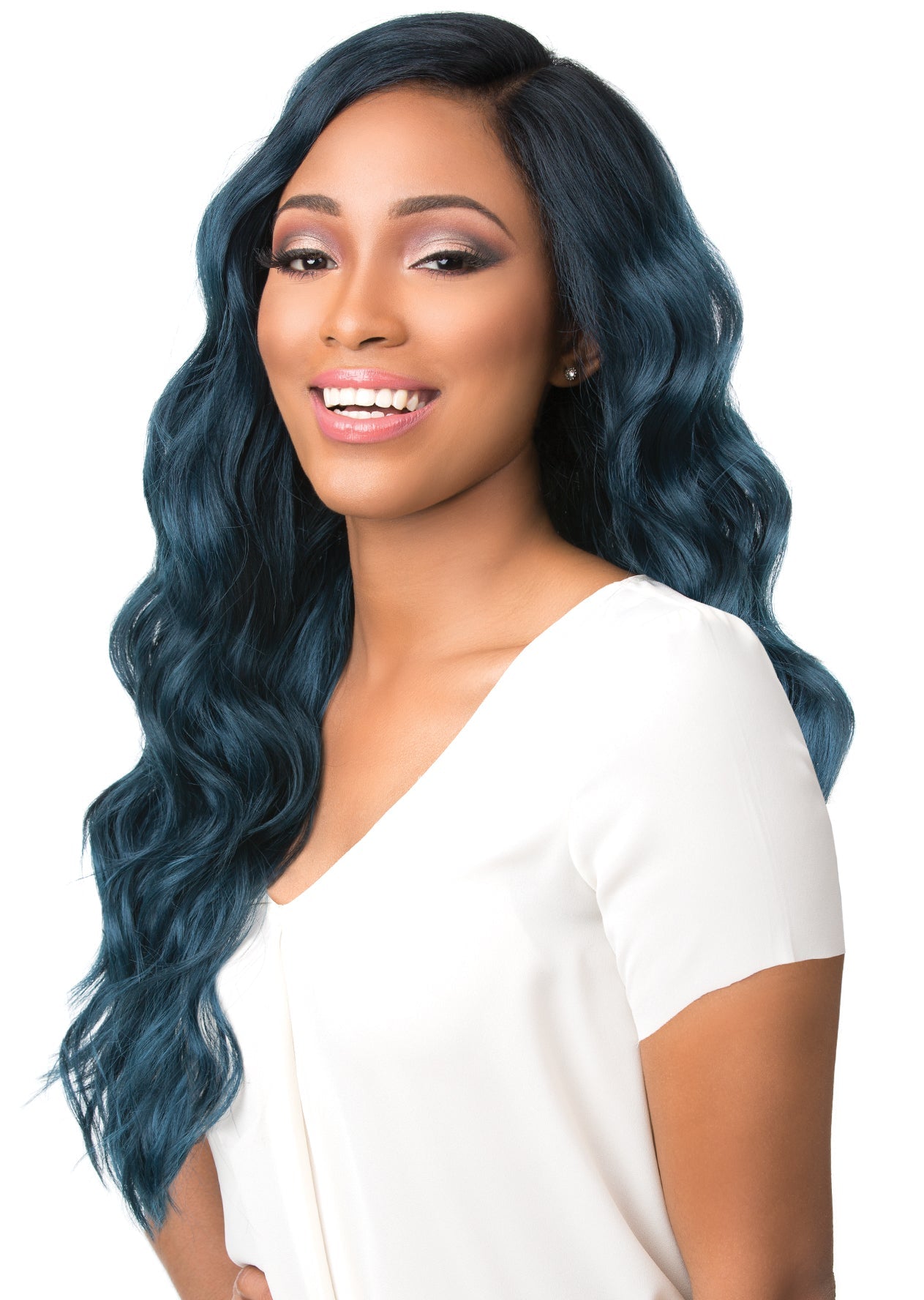 Sensationnel Empress Synthetic Free-Part Lace Front Edge Wig - KAILYN
