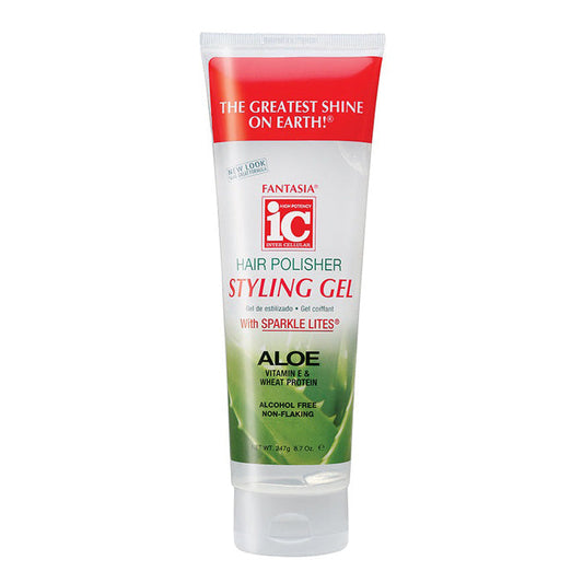 IC Fantasia Hair Polisher Styling Aloe Gel Tube 8.7 oz
