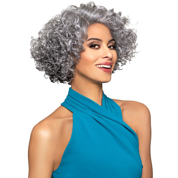 Foxy Silver Collection Fusion Heat Natural J-Part Wig - RENEE