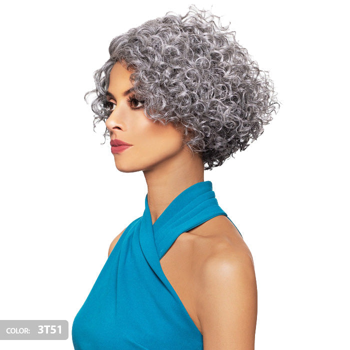 Foxy Silver Collection Fusion Heat Natural J-Part Wig - RENEE