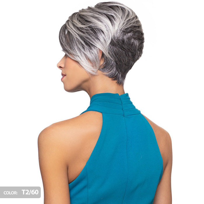 Foxy Silver Collection Fusion Heat Natural J-Part Wig - THERESA