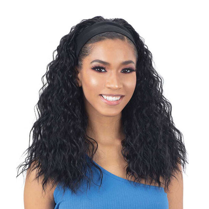 Shake N Go Equal Headband Full Cap Wig - SERENITY