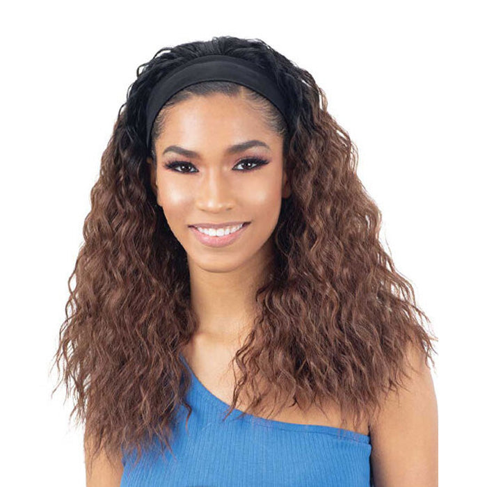 Shake N Go Equal Headband Full Cap Wig - SERENITY