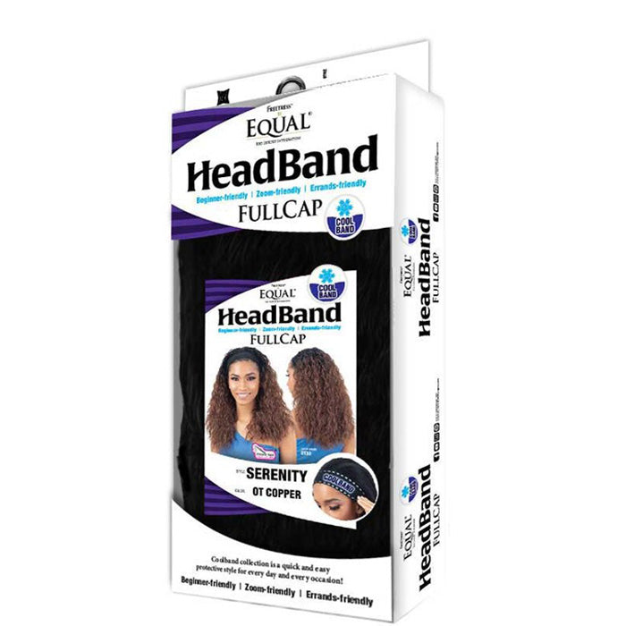 Shake N Go Equal Headband Full Cap Wig - SERENITY