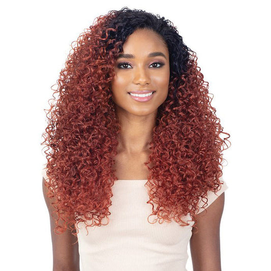 Freetress Full Cap Drawstring Ponytail & Half Wig - CRETA GIRL (LONG)