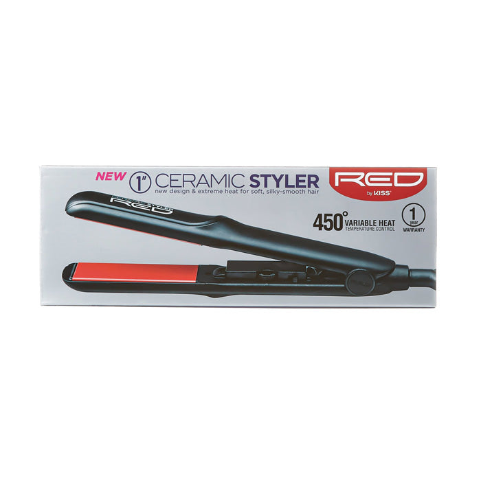 RK Ceramic Styler Flat Iron 1"